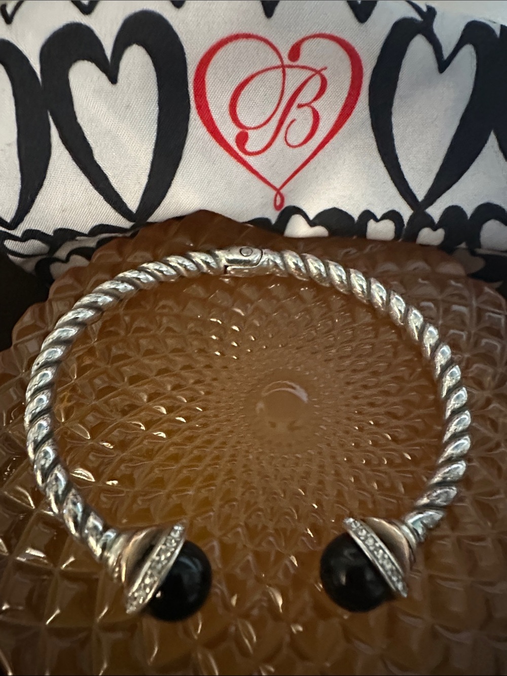 Brighton Neptune’s Rings Open-Front Bangle - Picture 3 of 6